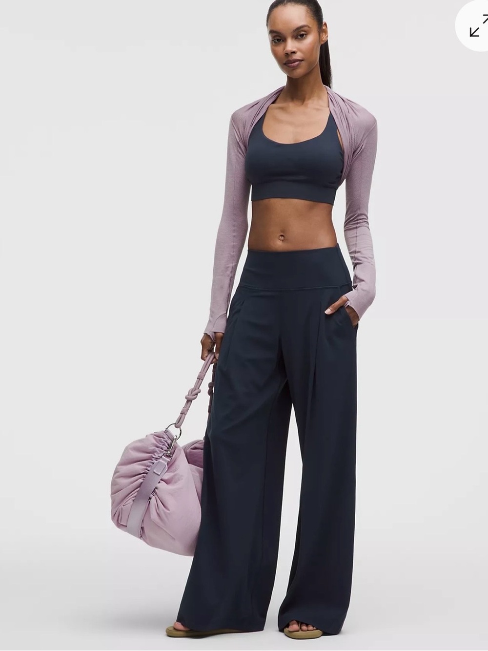 lululemon athletica Wide-Leg High-Waist Pants